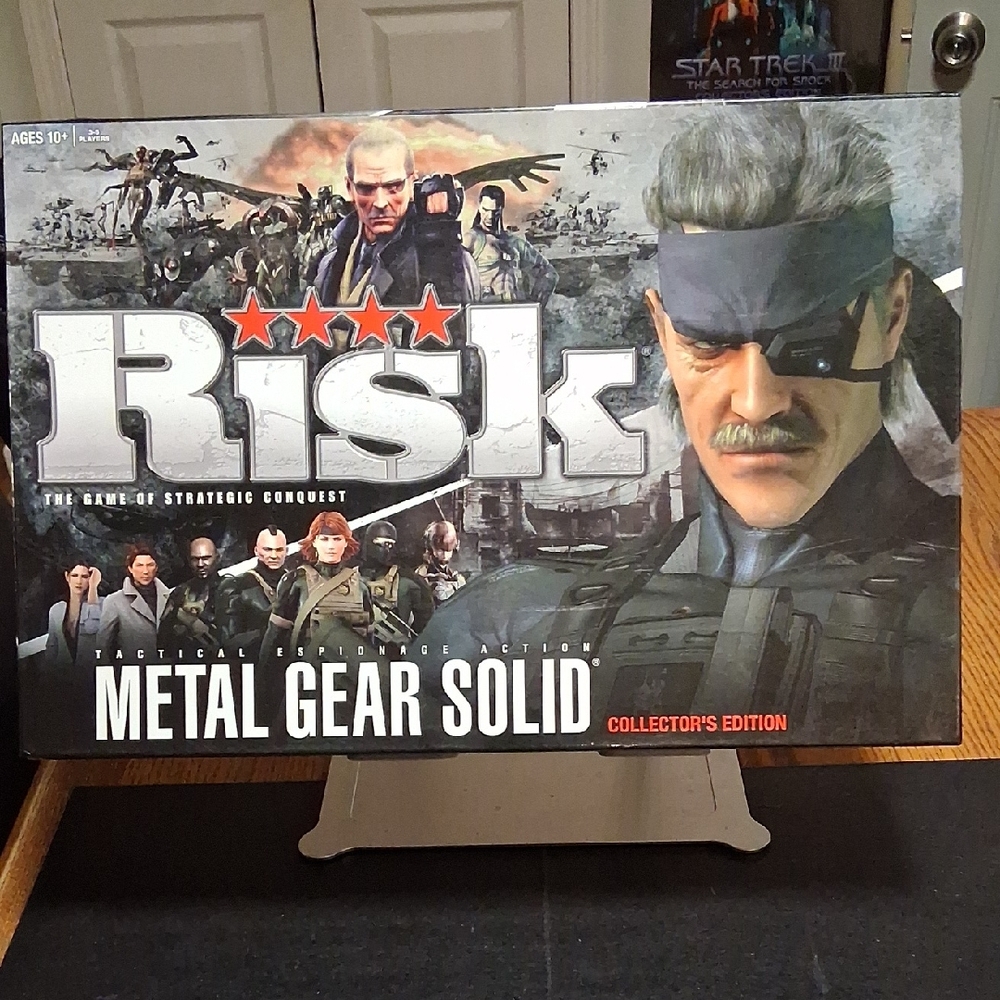 Metal Gear Solid Risk Tactical Board Game